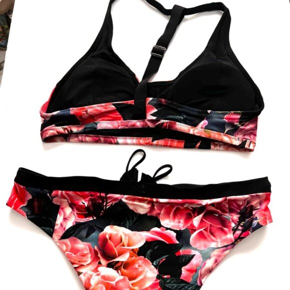 Lululemon 6 Bathing Suit Reversible Bottoms Roses - Picture 3 of 8